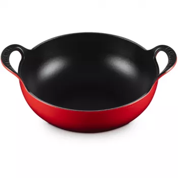 Panela de ferro fundido Le Creuset Balti 24 cm Vermelho-cereja