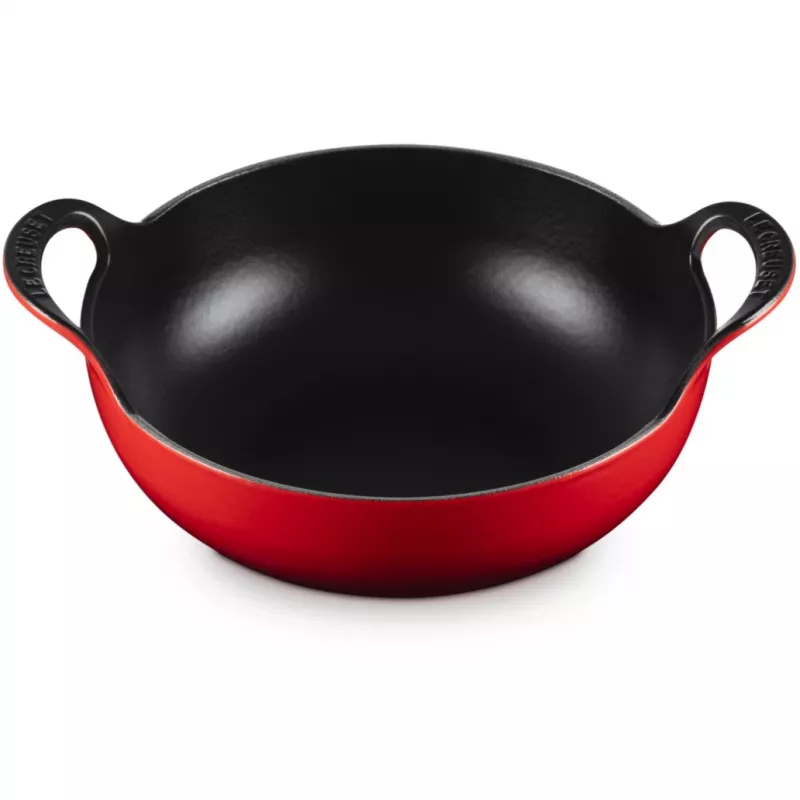 Panela de ferro fundido Le Creuset Balti 24 cm Vermelho-cereja