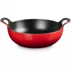 Panela de ferro fundido Le Creuset Balti 24 cm Vermelho-cereja