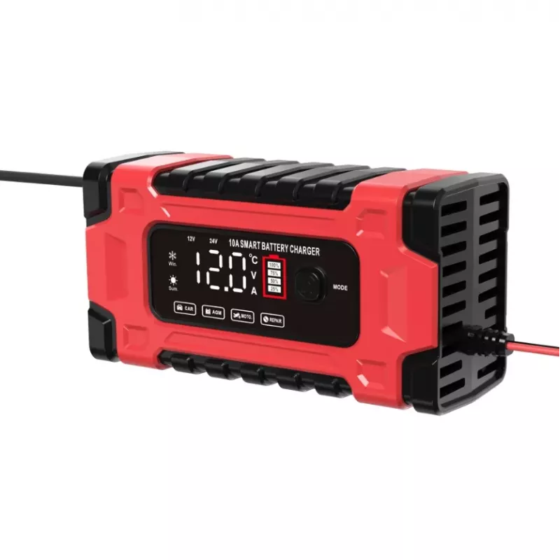 Extralink Carregador automático para bateria 12/24V 10A