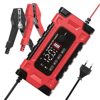 Extralink Carregador automático para bateria 12/24V 10A