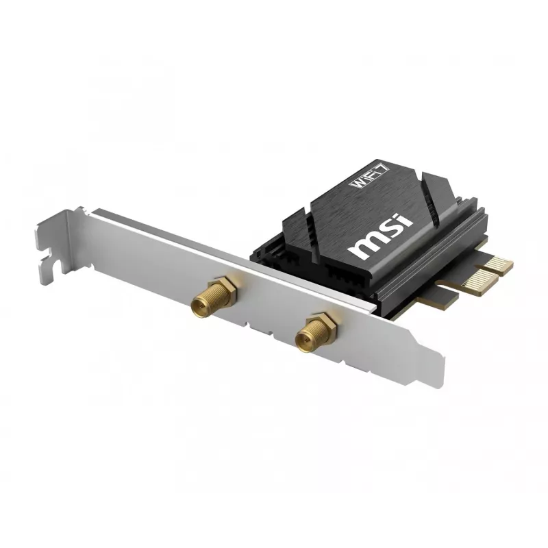 MSI Herald BE6500 WiFi 7 Placa de rede PCIe