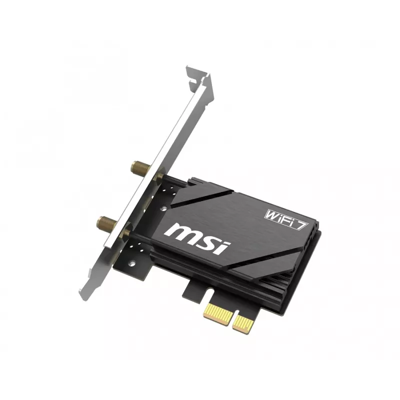 MSI Herald BE6500 WiFi 7 Placa de rede PCIe