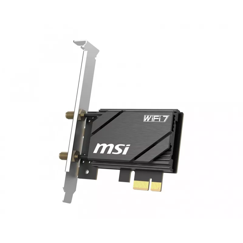 MSI Herald BE6500 WiFi 7 Placa de rede PCIe
