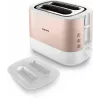 Philips Viva Collection HD2638/11 Torradeira 2 fatias 950 W Rose Gold, Branco