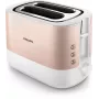 Philips Viva Collection HD2638/11 Torradeira 2 fatias 950 W Rose Gold, Branco