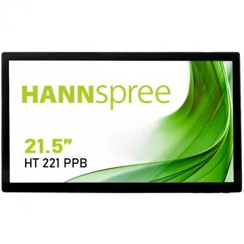 Hannspree HT221PPB Monitor LED Multi-Touch Full HD 21,5 polegadas - Preto
