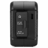 TechniSat TechniRadio Solar 2 Rádio portátil DAB+/FM com painel solar e manivela, Preto/Laranja