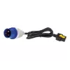 APC Cabo de alimentação - IEC 60309 16A (M) para IEC 60320 C19 - 16 A - 3,0 m - com bloqueio - Preto - para P/N: SMT2200I-AR, SMT2200R2I-AR, SMT3000I-AR, SMT3000R2I-AR, SRT1500XLI, SRT2200XLI-KR (AP8758)