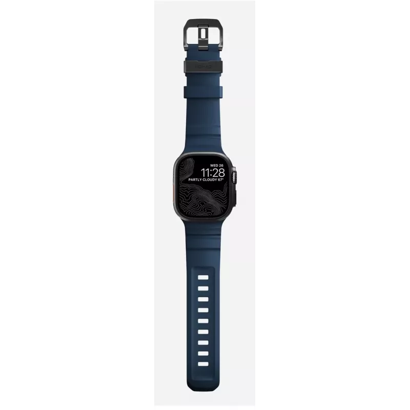 NOMAD Rocky Point Band para Apple Watch 46mm/49mm Navy/Black