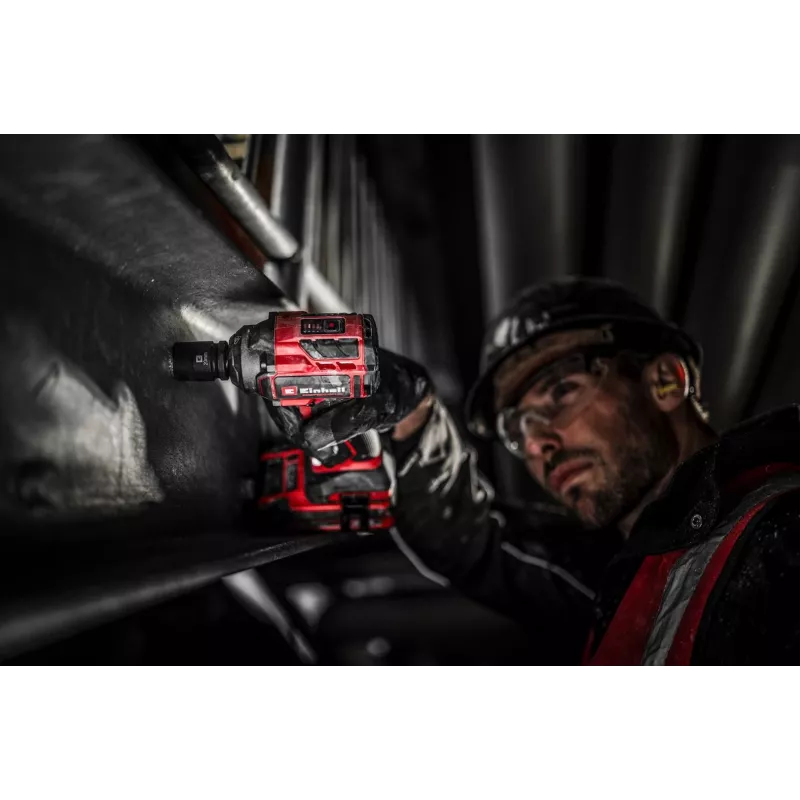 Einhell Professional TP-CW 18/350-C Li BL Chave de Impacto a Bateria 18V 350Nm Apenas Ferramenta Vermelho/Preto