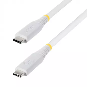 StarTech.com CC50CM40GUSB4TPW Cabo USB4 - Ficha USB-C Macho para Ficha USB-C Macho - 0,5m - 40Gbit/s - 100W PD - Preto