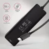 AXAGON HUE-C2C Hub de viagem USB-C 5 Gbps, 2x USB-A + 2x USB-C, USB-C Power IN, cabo de 19 cm
