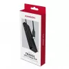 AXAGON HUE-C2C Hub de viagem USB-C 5 Gbps, 2x USB-A + 2x USB-C, USB-C Power IN, cabo de 19 cm