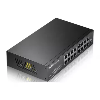 ZyXEL GS1100-16E Switch Gigabit Não Gerido de 16 Portas em Metal