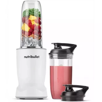 Nutribullet NBT1006MW Turbo Liquidificador Pessoal 1000W Branco Mate
