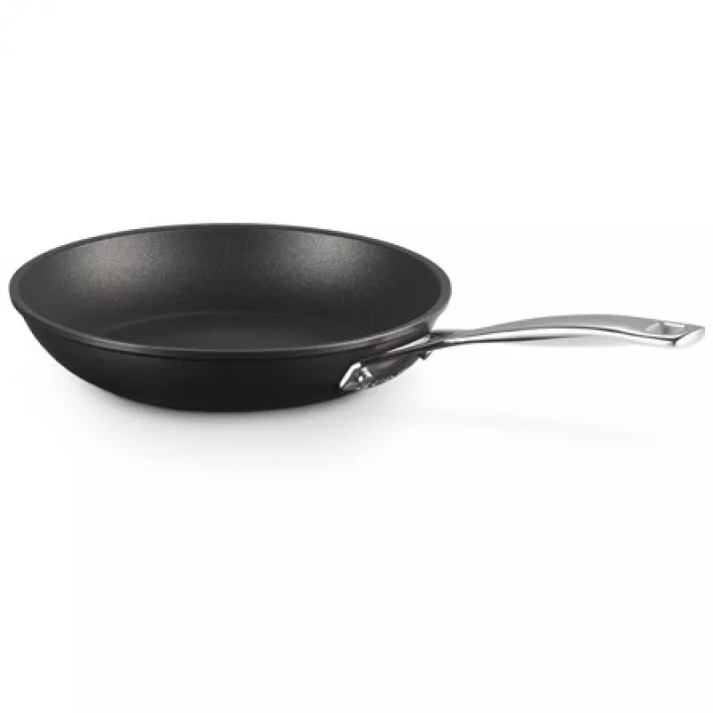 Le Creuset Frigideira baixa antiaderente reforçada, 30 cm, preta