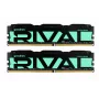 Memória de PC DDR4 Rival Radiant 32GB (2x16GB) 3200MHz CL16 Verde