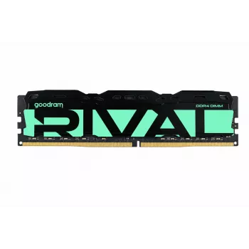 Memória de PC DDR4 Rival Radiant 32GB (1x32) 3200MHz CL16 Verde
