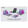 Inateck KB04118 Teclado para iPad Pro 12.9 (3.ª-6.ª geração) e iPad Air 13, QWERTZ, cinzento