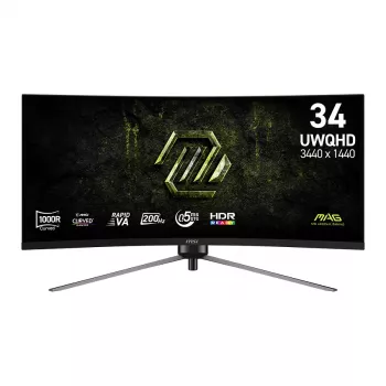 MSI MAG 345CQRF E2 Monitor Gaming Curvo 86,36 cm (34