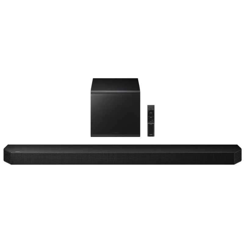 Samsung HW-Q800H/EN Soundbar 5.1.2 Canais com Subwoofer Sem Fios, Dolby Atmos, Bluetooth, Wi-Fi, Preto
