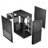 Logic Concept J23 PRO Caixa de Computador Mid-Tower Preta com Vidro Temperado, USB-C, Ventoinhas ARGB