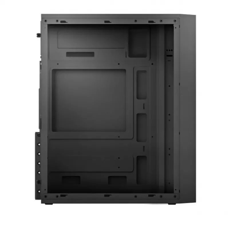 Logic Concept J23 PRO Caixa de Computador Mid-Tower Preta com Vidro Temperado, USB-C, Ventoinhas ARGB