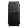 Logic Concept J23 PRO Caixa de Computador Mid-Tower Preta com Vidro Temperado, USB-C, Ventoinhas ARGB