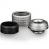 Thermal Grizzly DeltaMate Fitting HT16, latão niquelado, rosca G1/4 polegadas, embalagem de 6