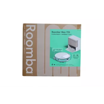 iRobot Roomba Max 705 Combo Branco + AutoWash Dock (X185240)
