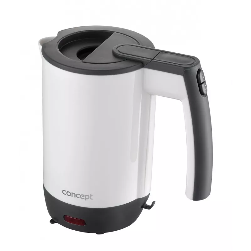 Concept RK7030 Chaleira de Viagem 0,5L com 2 Copos, Branco