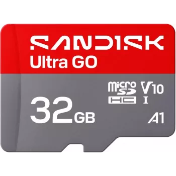 SanDisk Ultra GO microSDHC 32 GB Cartão de Memória UHS-I, 120 MB/s Leitura, V10, A1