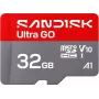 SanDisk Ultra GO microSDHC 32 GB Cartão de Memória UHS-I, 120 MB/s Leitura, V10, A1