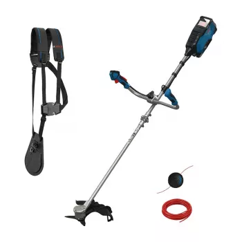 Bosch Professional GFR 18V-25 BH Corta-Relvas a Bateria sem Escovas (sem bateria, 18V, 250mm diâmetro de corte, Azul/Preto)