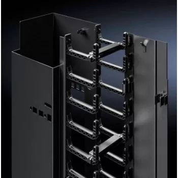 Rittal VX IT Calha para Cabos 42U Montagem em Rack RAL 9005