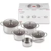 Conjunto de 5 Panelas Le Creuset - conjunto de utensílios de cozinha em aço inoxidável de 3 camadas