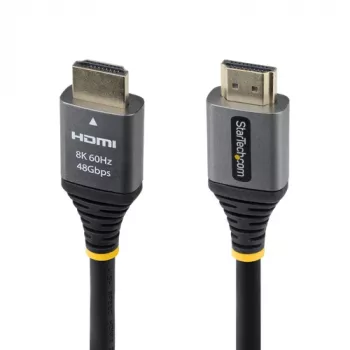 Cabo HDMI 2.1 Ultra High Speed StarTech.com 0,3m - 8K 60Hz - 48 Gbit/s - Preto