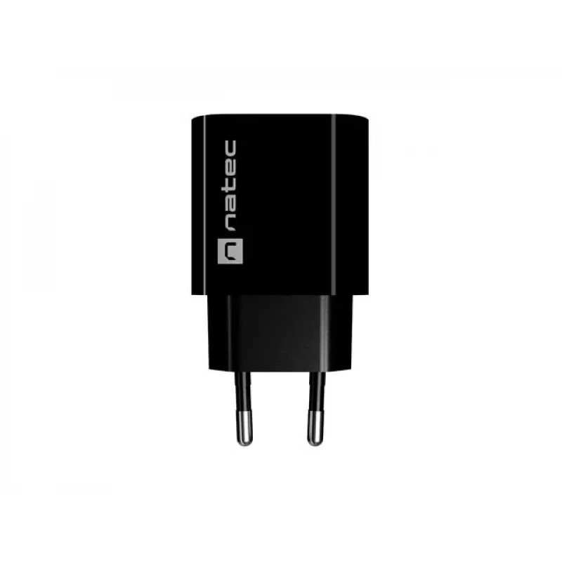 Carregador de Parede USB-A Natec Ribera 18W Preto