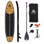 Conjunto de Prancha SUP Insuflável Extralink 350cm com Pagaia, Bomba, Corda, Mochila