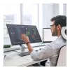 Monitor Tátil ALOGIC Clarity Fold Touch 27 polegadas 4K UHD IPS com Webcam, 65W USB-C PD, Suporte Dobrável