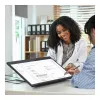 Monitor Tátil ALOGIC Clarity Fold Touch 27 polegadas 4K UHD IPS com Webcam, 65W USB-C PD, Suporte Dobrável