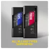 Caixa Externa AXAGON EEM2-SD2B 10Gbps M.2 NVMe/SATA SSD com Indicador LED, USB-C, Preto