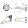 Ponta de Soldar iFixit FixHub cónica-em cinzel 1,5 mm prateada