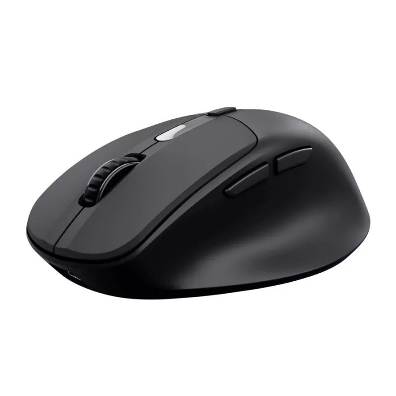 Rato sem fios Trust Zevo Fast Recharge Multi-Wireless preto