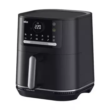 Fritadeira de ar quente 2 em 1 Braun Household MultiFry 5 HF 5054I (preto, 2000 W, cesto 6,0 L)