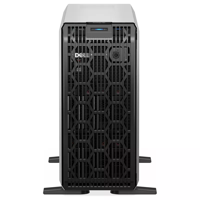 Dell PowerEdge T360 servidor torre, Intel Xeon 6333P, 32 GB, 480 GB SSD, 8x 3,5 polegadas, PERC H755, iDRAC9, 700 W, 3Y Basic NBD