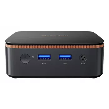 Mini PC Blackview MP20 AMD Ryzen 3 3300U 8GB DDR4 256GB NVMe SSD Windows 11 Pro preto