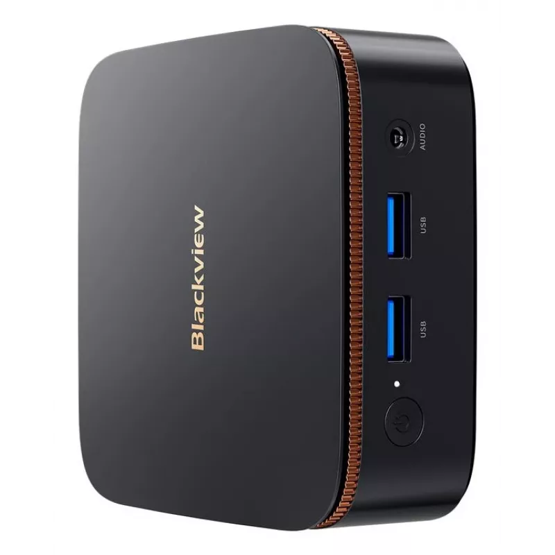 Mini PC Blackview MP20 AMD Ryzen 3 3300U 8GB DDR4 256GB NVMe SSD Windows 11 Pro preto