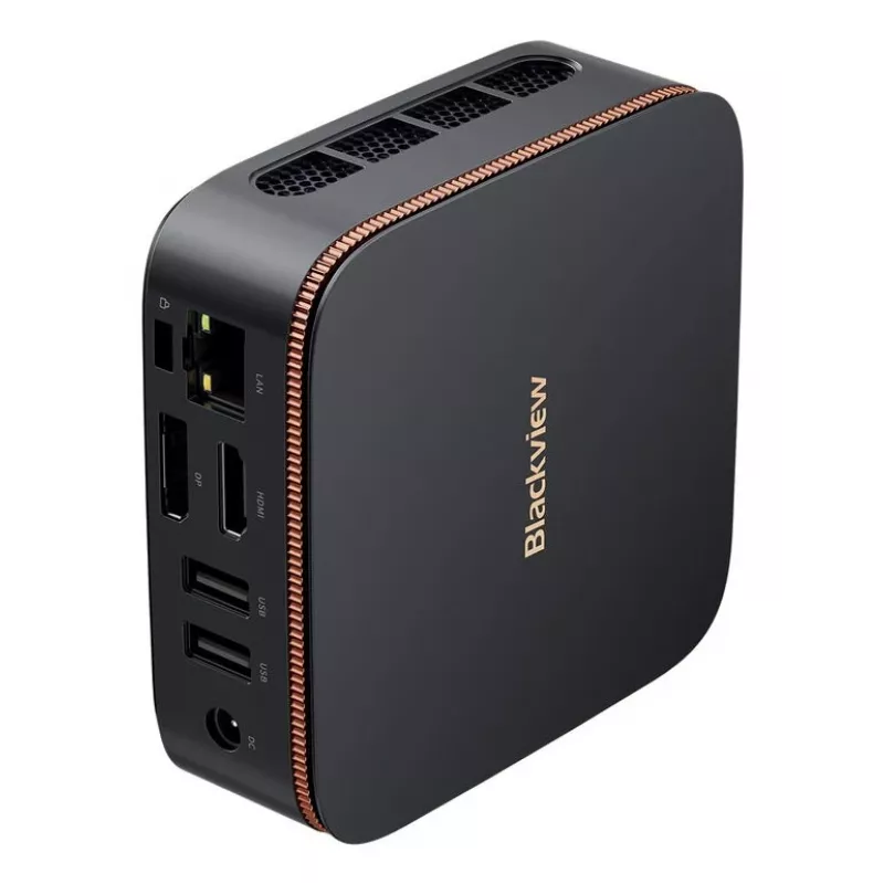 Mini PC Blackview MP20 AMD Ryzen 3 3300U 8GB DDR4 256GB NVMe SSD Windows 11 Pro preto